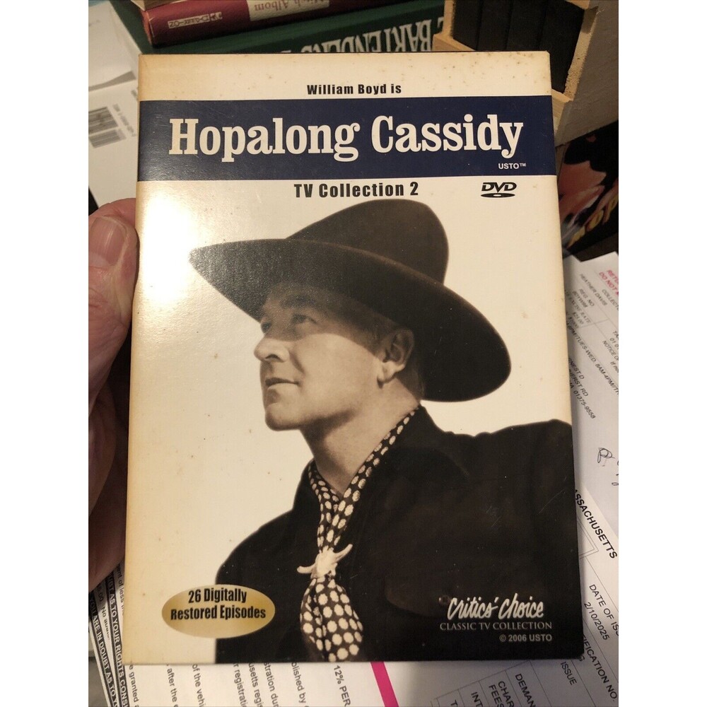 William Boyd is Hopalong Cassidy TV Collection 2, 26 Digitally Restored Episodes
